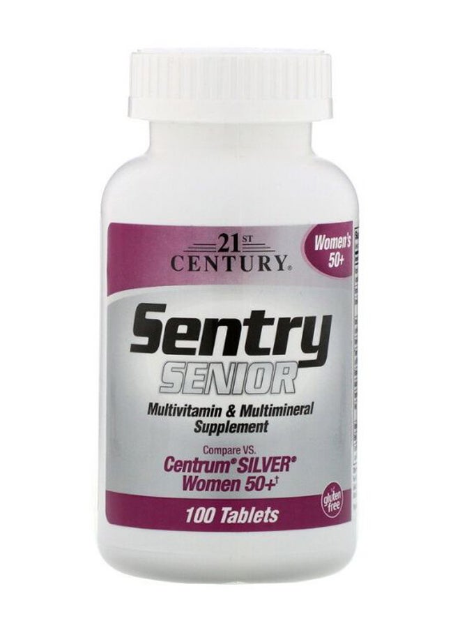 21st Century Sentry Senior Multivitamin And Multimineral Supplement - 100 Tablets - Image 1